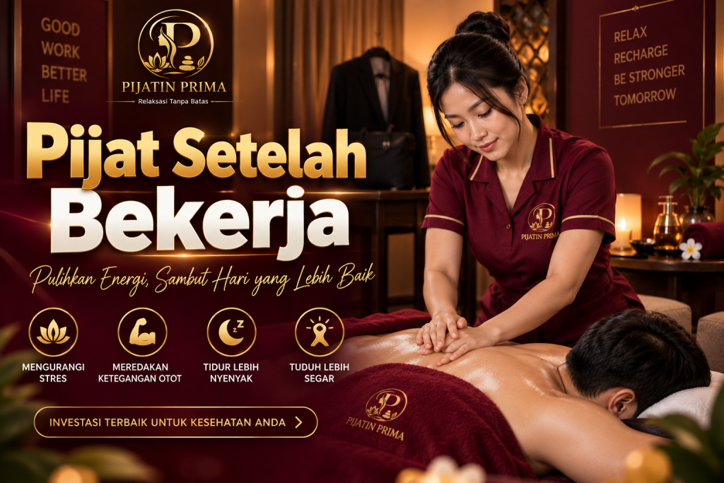 Pijat Setelah Bekerja: Pilihan Massage untuk Membantu Relaksasi