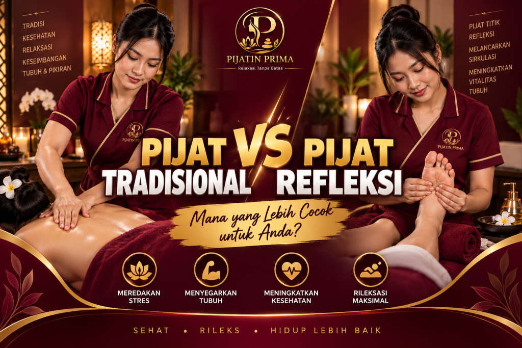 Pijat Tradisional vs Pijat Refleksi: Apa Perbedaannya?