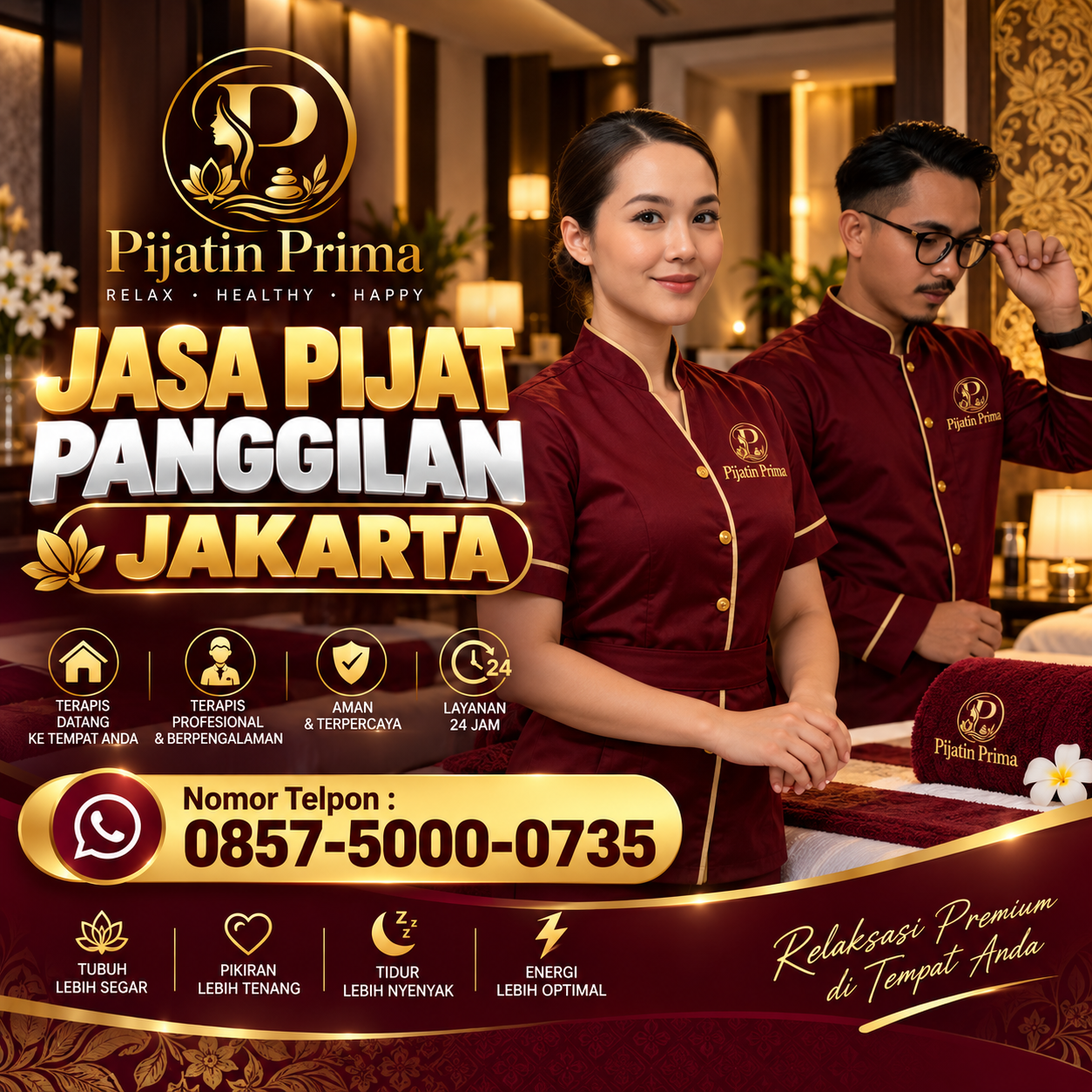Jasa Pijat Panggilan Jakarta