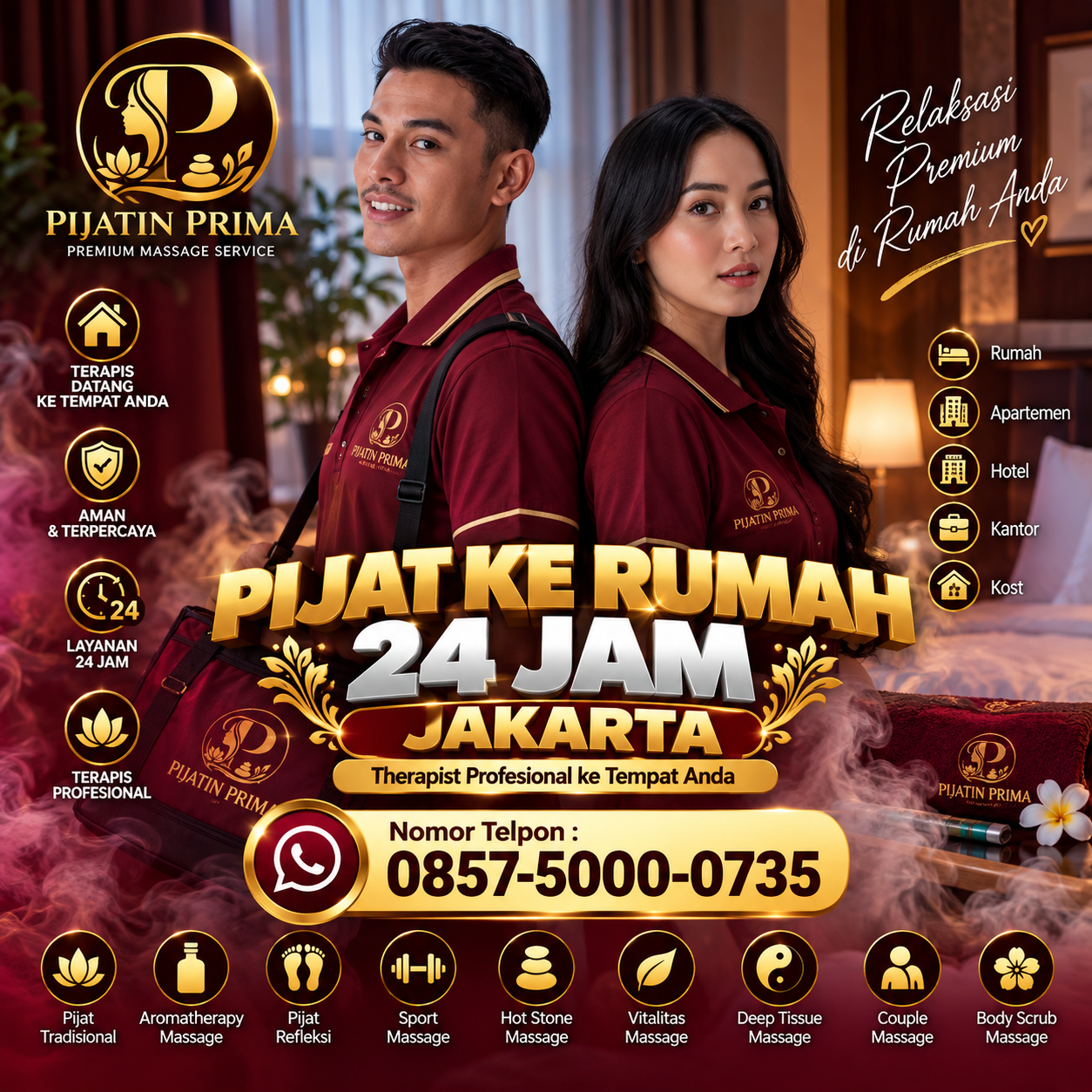 pijat ke rumah 24 jam