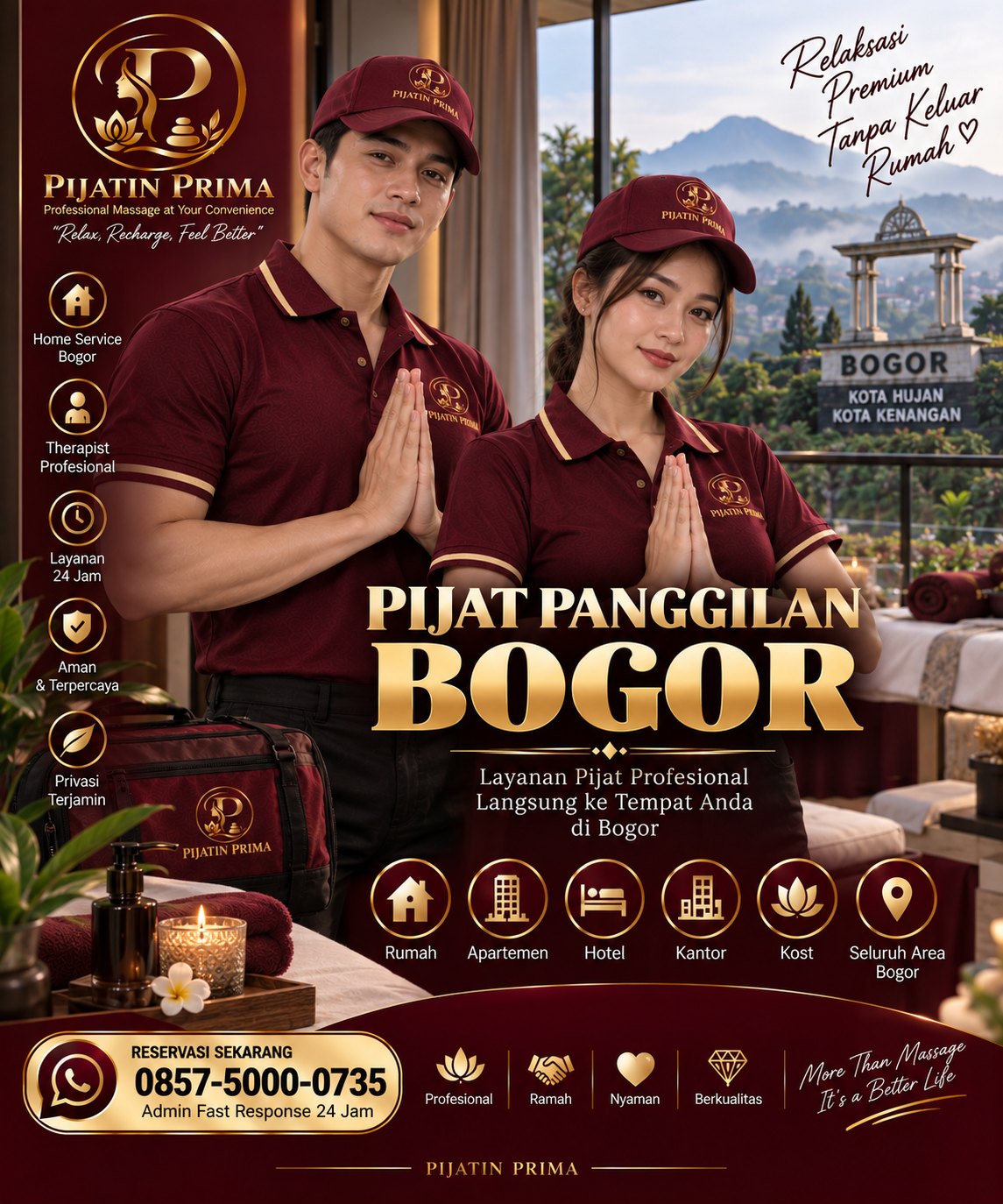 Pijat Panggilan Bogor
