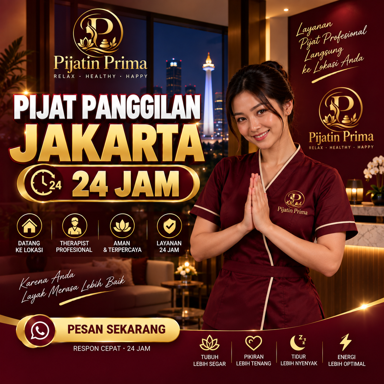 pijat panggilan jakarta 24 jam